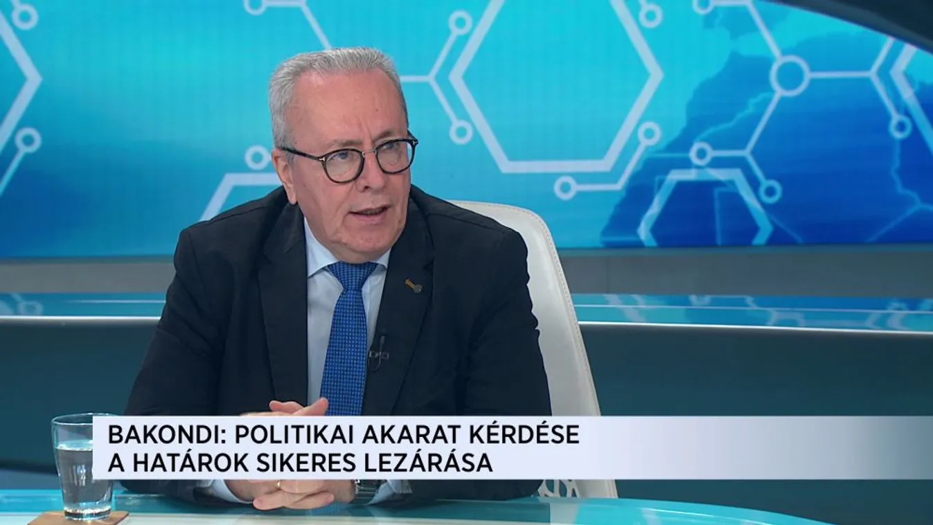 Bakondi: A cél a biztonság és az ellátásbiztonság garantálása