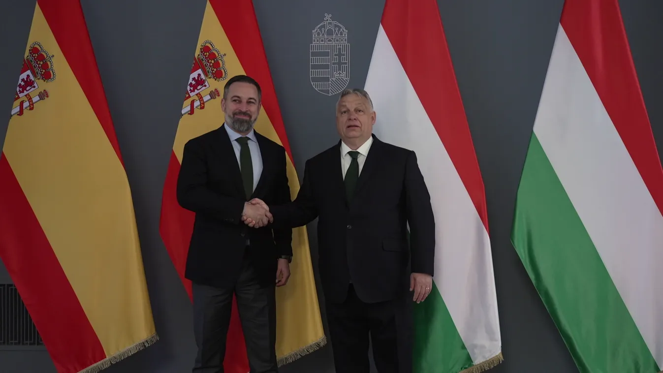 Az illegális migráció elleni küzdelemről egyeztetett Orbán Viktor és Santiago Abascal