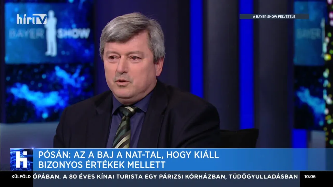 Pósán: Az a baj a NAT-tal, hogy kiáll bizonyos értékek mellett