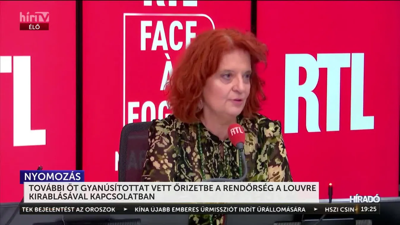 TOVÁBBI ÖT GYANÚSÍTOTTAT VETT ŐRIZETBE A RENDŐRSÉG A LOUVRE KIRABLÁSÁVAL KAPCSOLATBAN