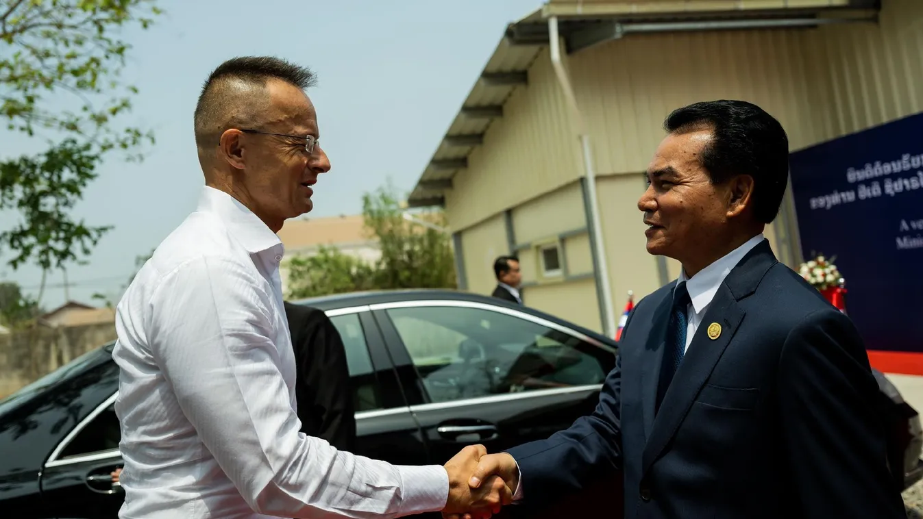 Szijjártó Péter: Magyar beruházásokat adtak át Laoszban 160 millió dollár értékben