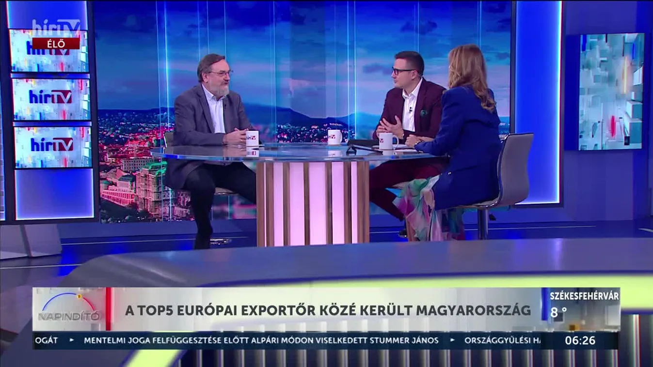 Napindító – A TOP5 európai exportőr közé került Magyarország