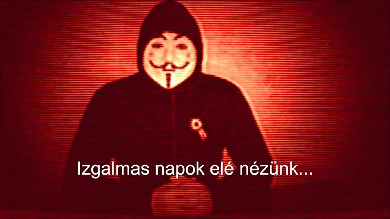 Anonymus ismét üzent - videó