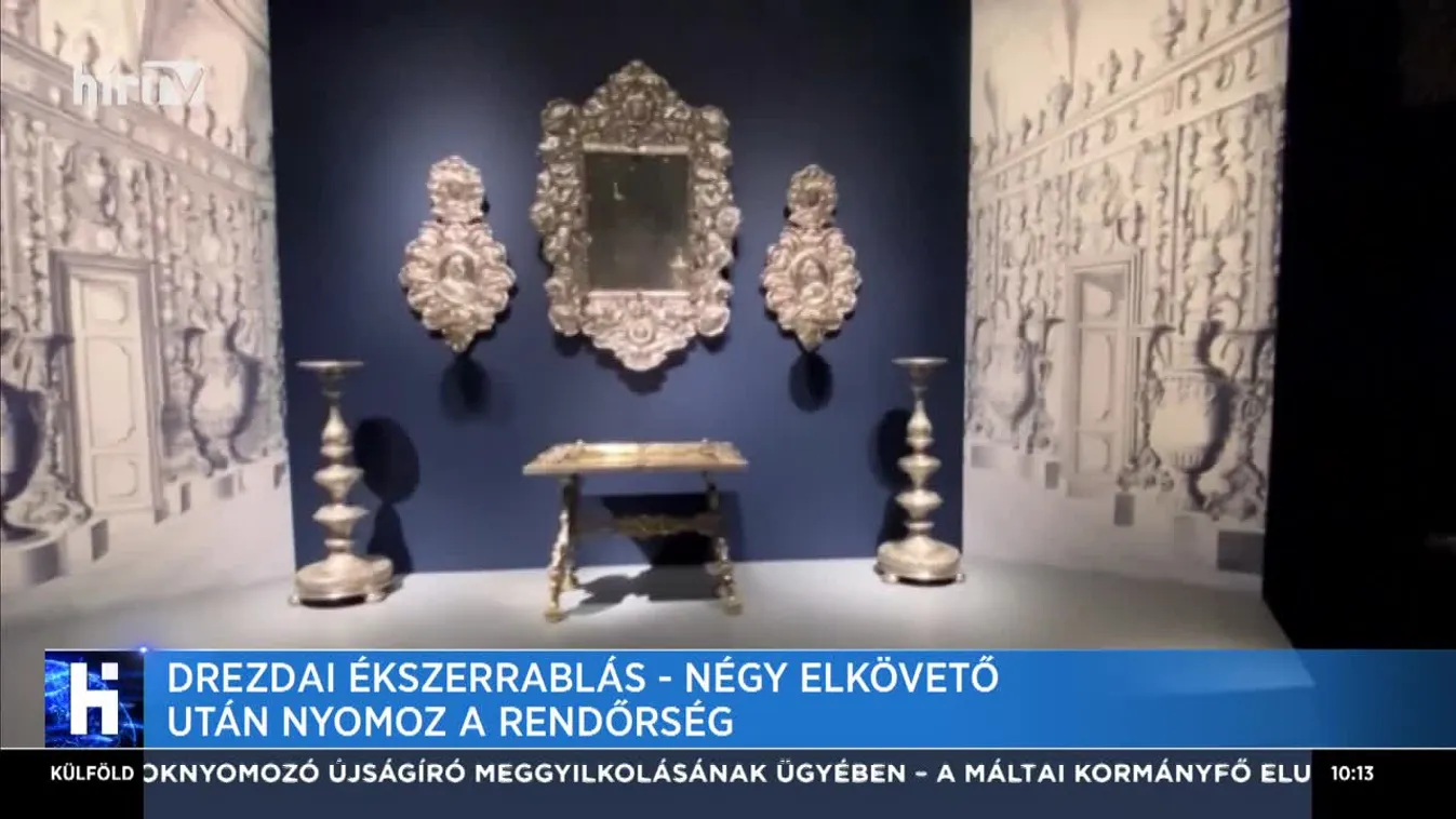 Drezdai ékszerrablás - Négy elkövető után nyomoz a rendőrség