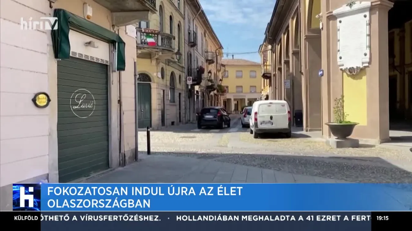 Fokozatosan indul újra az élet Olaszországban