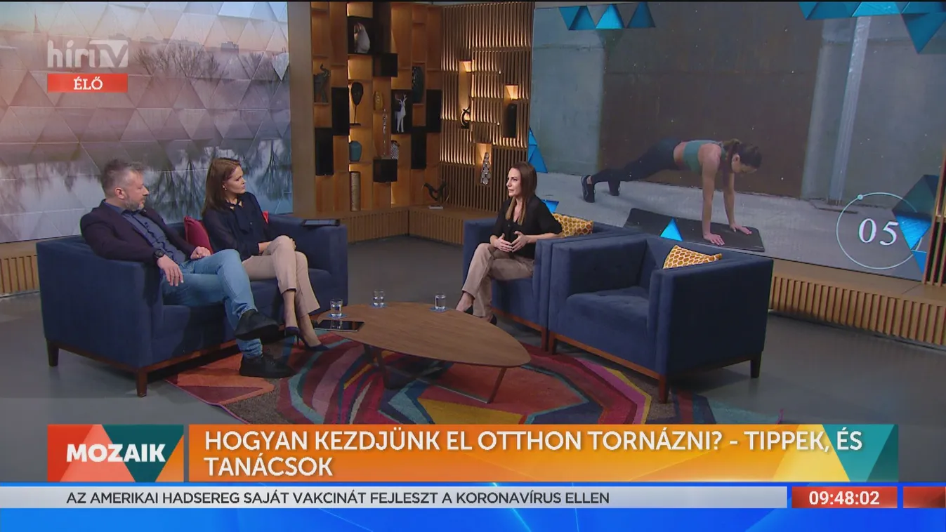 Mozaik - Hogyan kezdjünk el otthon tornázni?