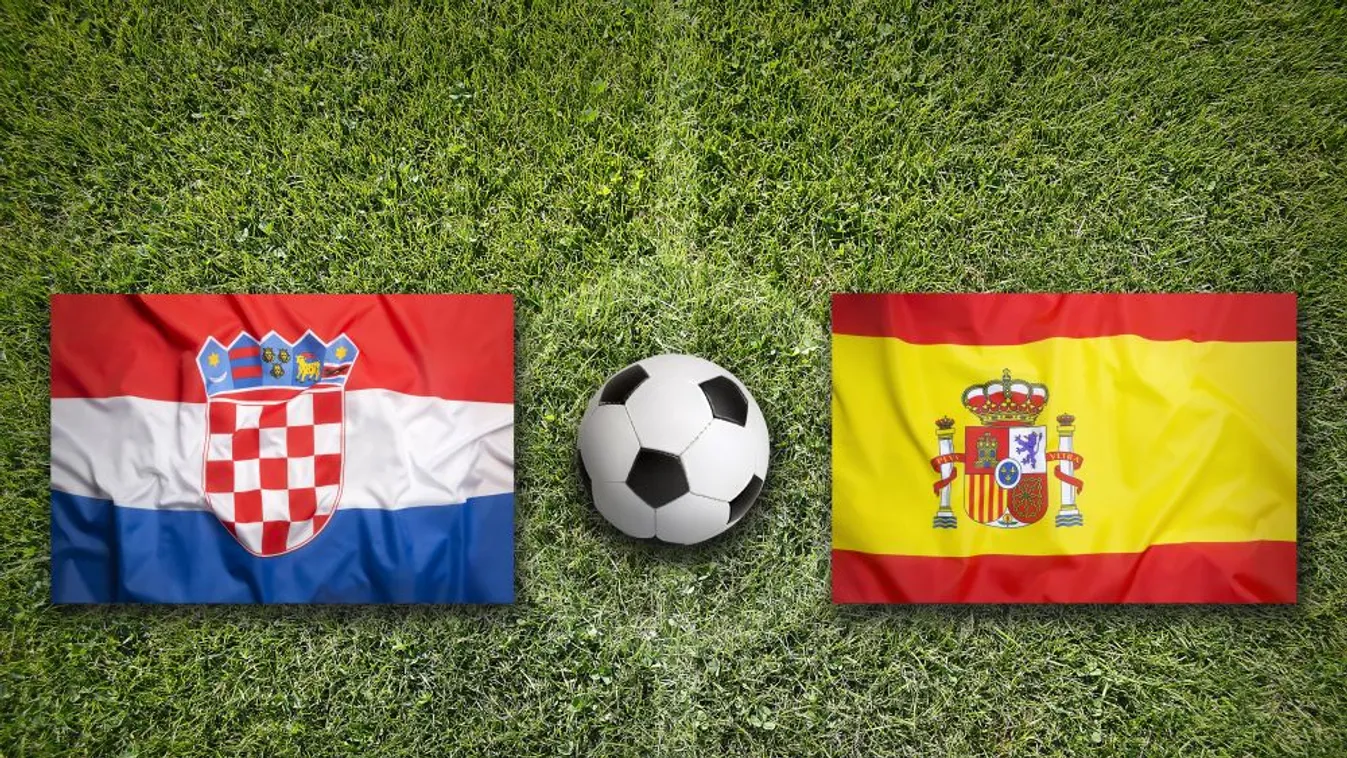 Gólzáporos meccsen a spanyolok kiejtették a horvátokat