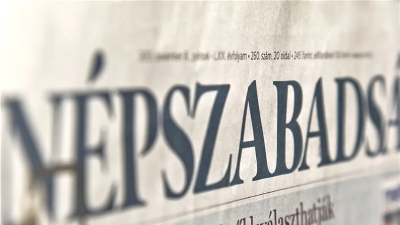 Felfüggesztették a Népszabadságot, a sajtó gyásznapjáról beszélnek