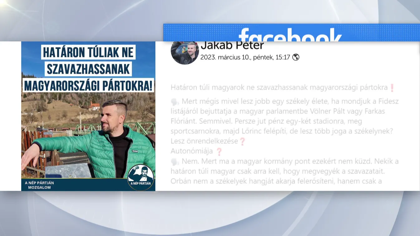 Elvenné a határon túli magyarok szavazati jogait Jakab Péter