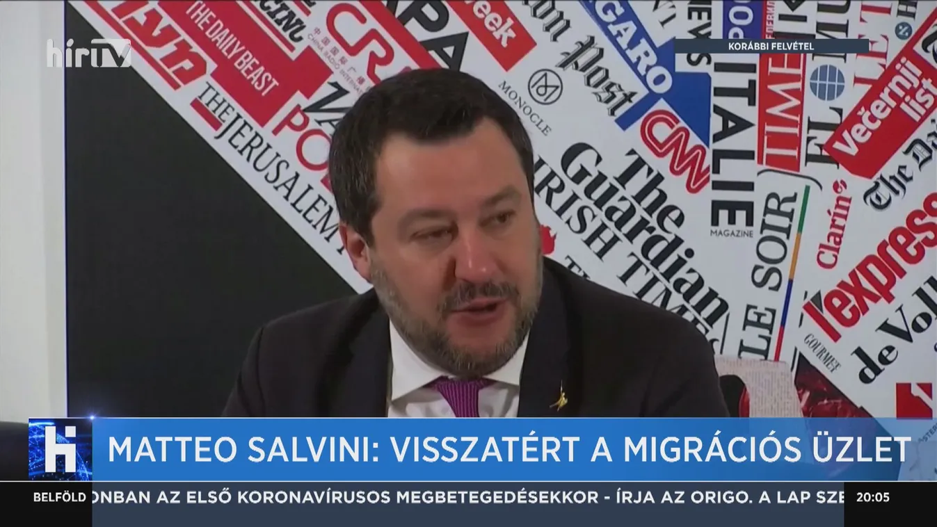 Matteo Salvini: Visszatért a migrációs üzlet