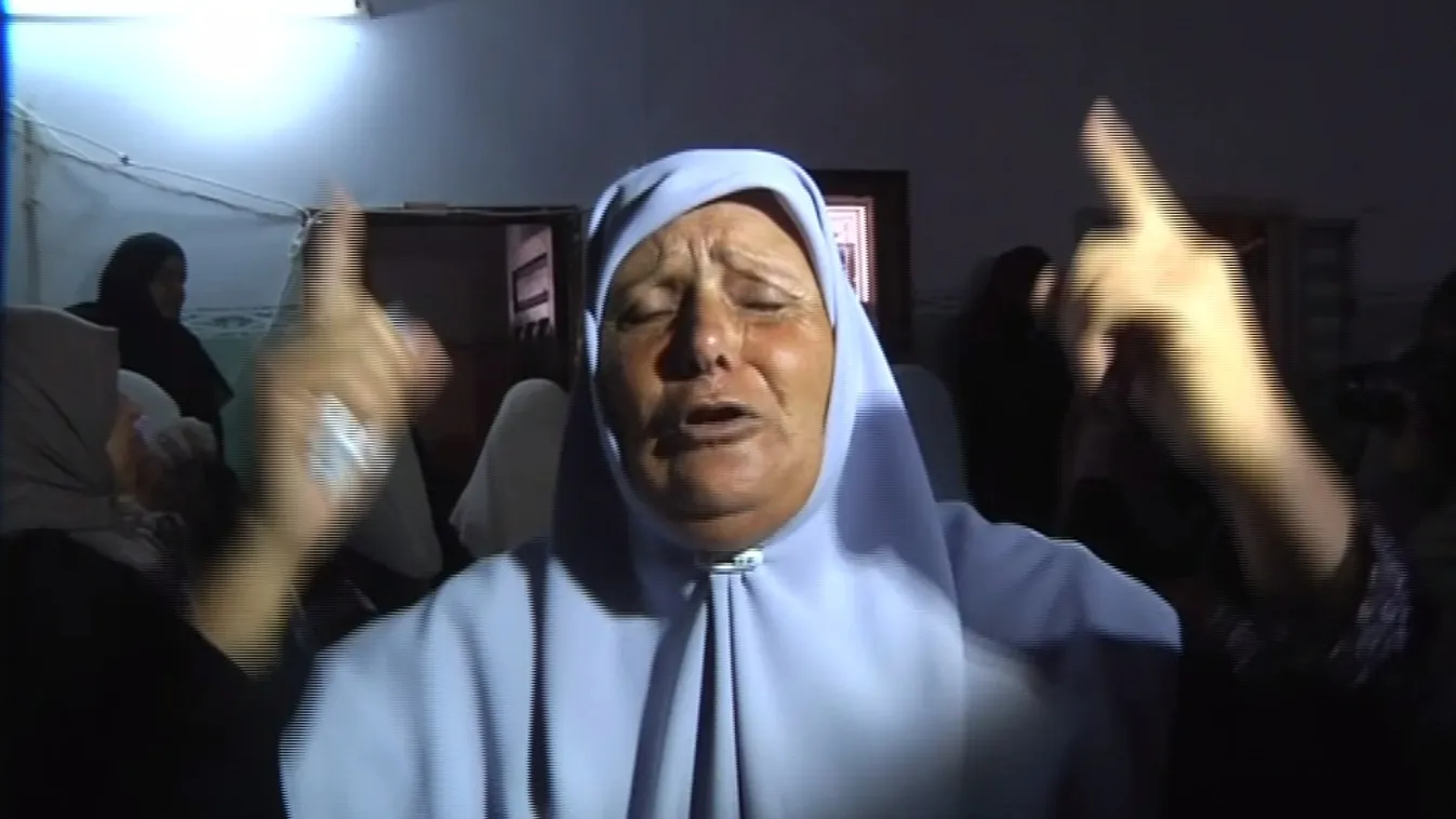 Százak kísérték utolsó útjára a gázai zavargásokban meghalt fiatalt