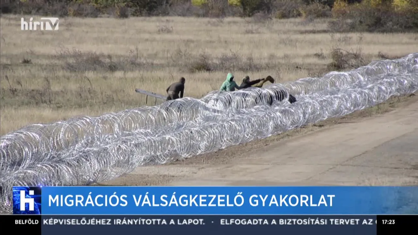 Migrációs válságkezelő gyakorlat