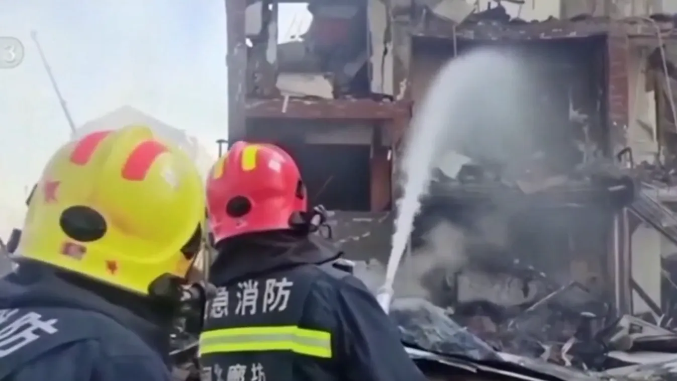 Egy ember meghalt, többen megsérültek egy észak-kínai robbanásban