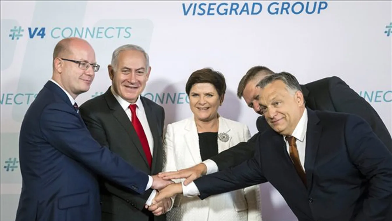 Terrorizmus elleni munkacsoportot hoznak létre a V4-ek Izraellel