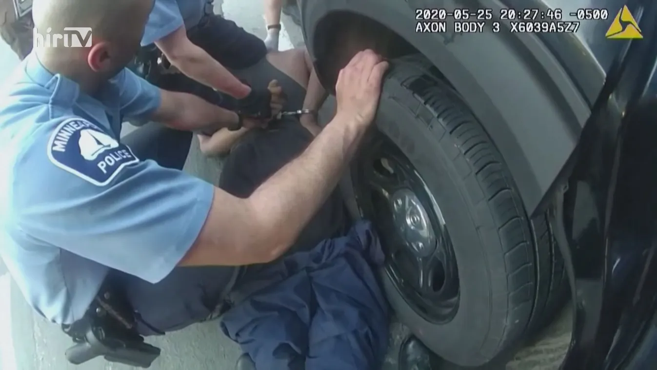 Megvédte magát a rendőr: A kábítószer és a rossz egészségi állapota végzett Floyddal