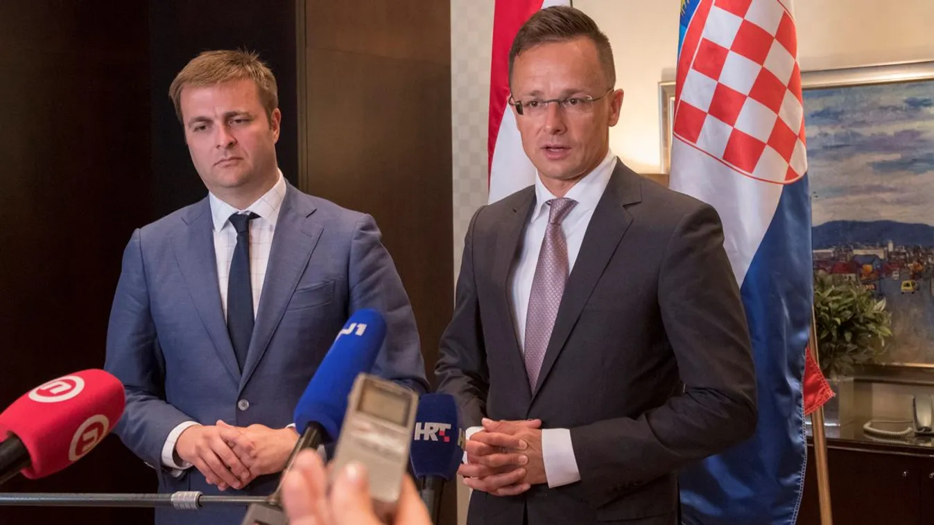Szijjártó Péter: Magyarországnak érdeke a horvát LNG megépítése