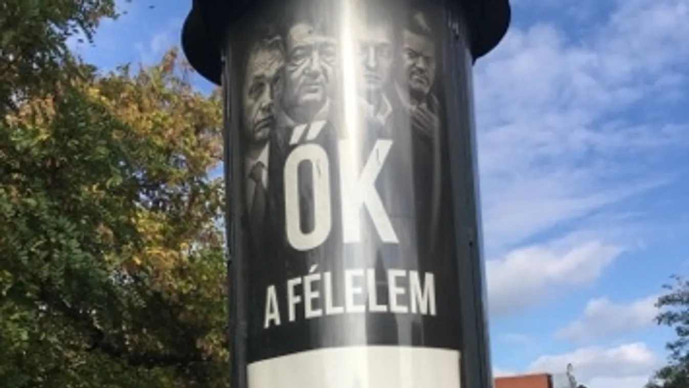 Megint rongálják a Jobbik plakátjait