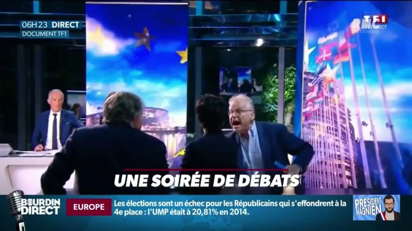 Élő adásban tombolt Daniel Cohn-Bendit