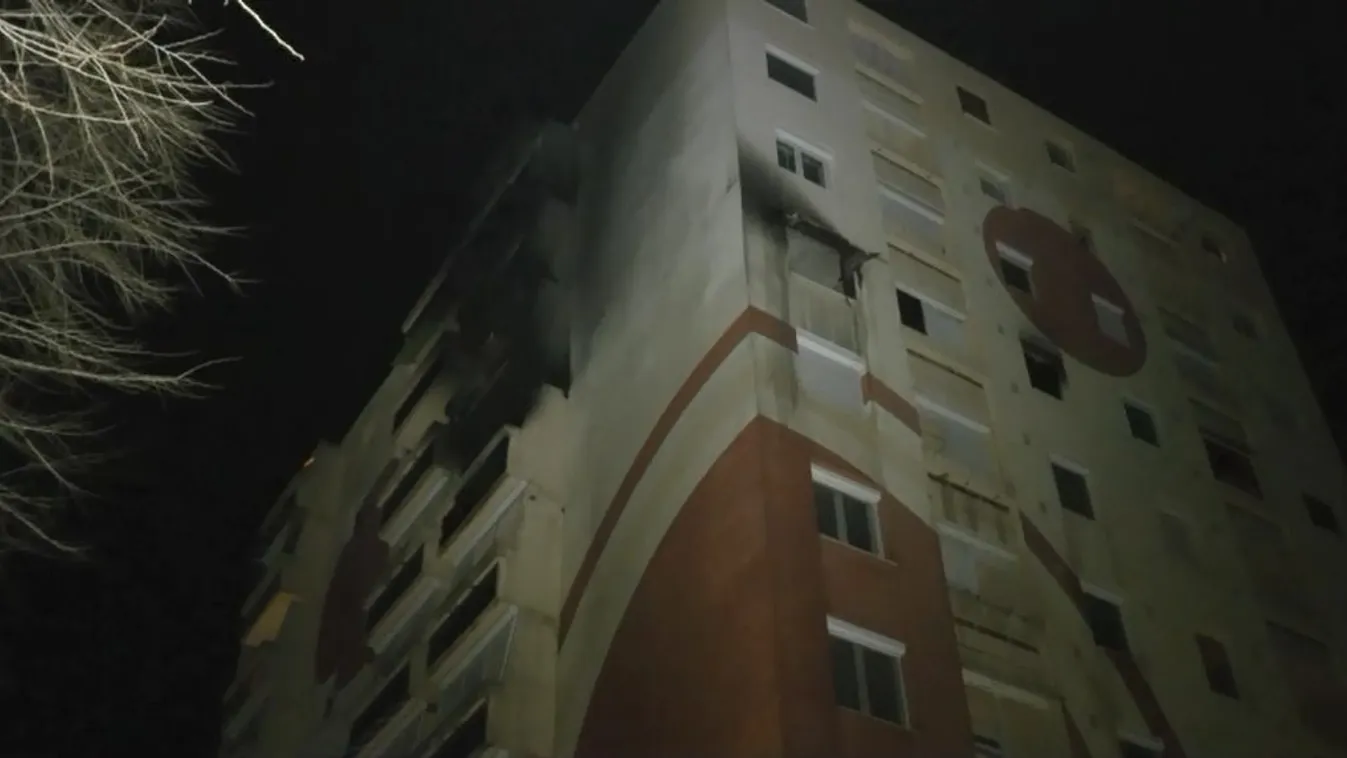 Paneltűz: saját erkélyén érte a halál a férfit