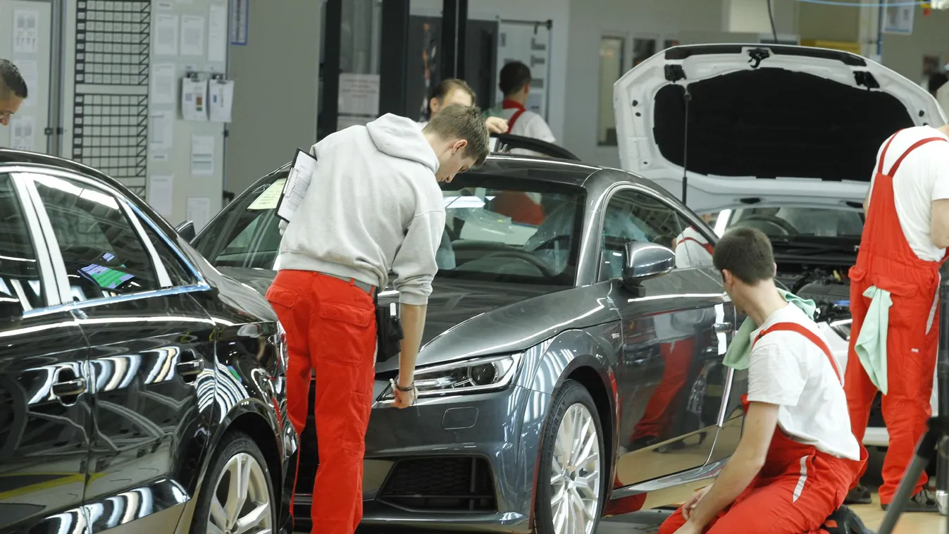 Új Audi sorozatgyártása indult el Győrben