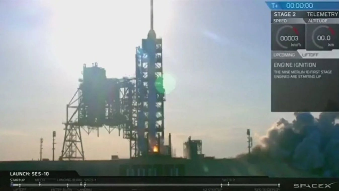 Sikeresen landolt a SpaceX-rakéta