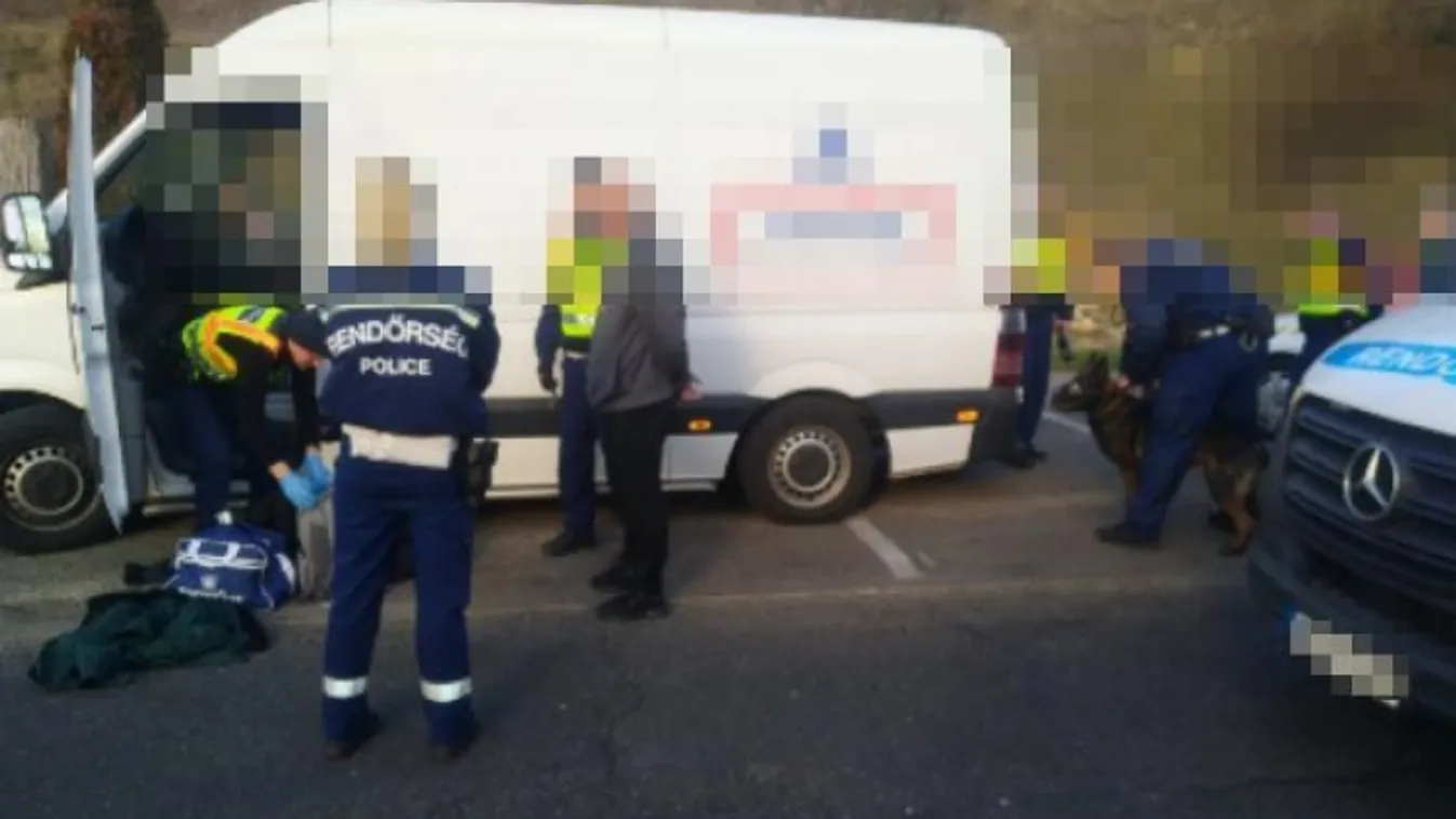 Huszonkilenc migránst fogtak el Tatabányánál