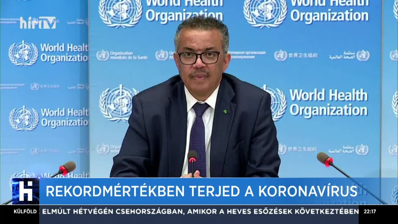 Rekordmértékben terjed a koronavírus