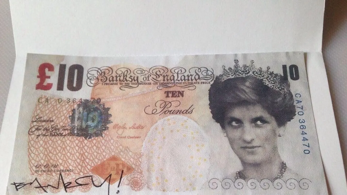 A British Museumba került Banksy egyik legismertebb műve