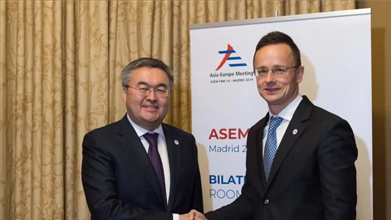 Szijjártó: Európa érdeke a szorosabb technológiai és gazdasági együttműködés Ázsiával