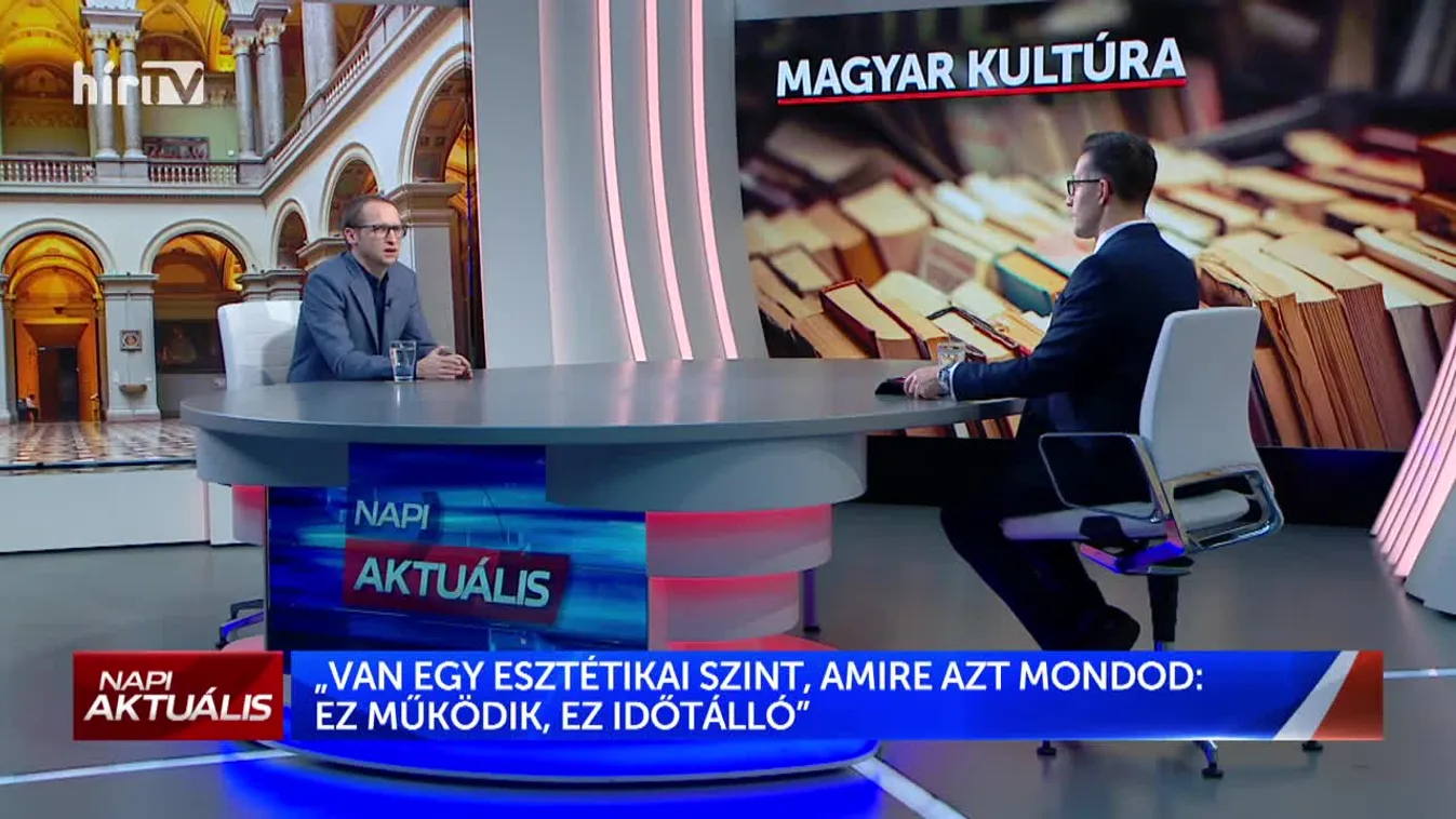 Demeter Szilárd: Van egy esztétikai szint, amire azt mondod: Ez működik, ez időtálló