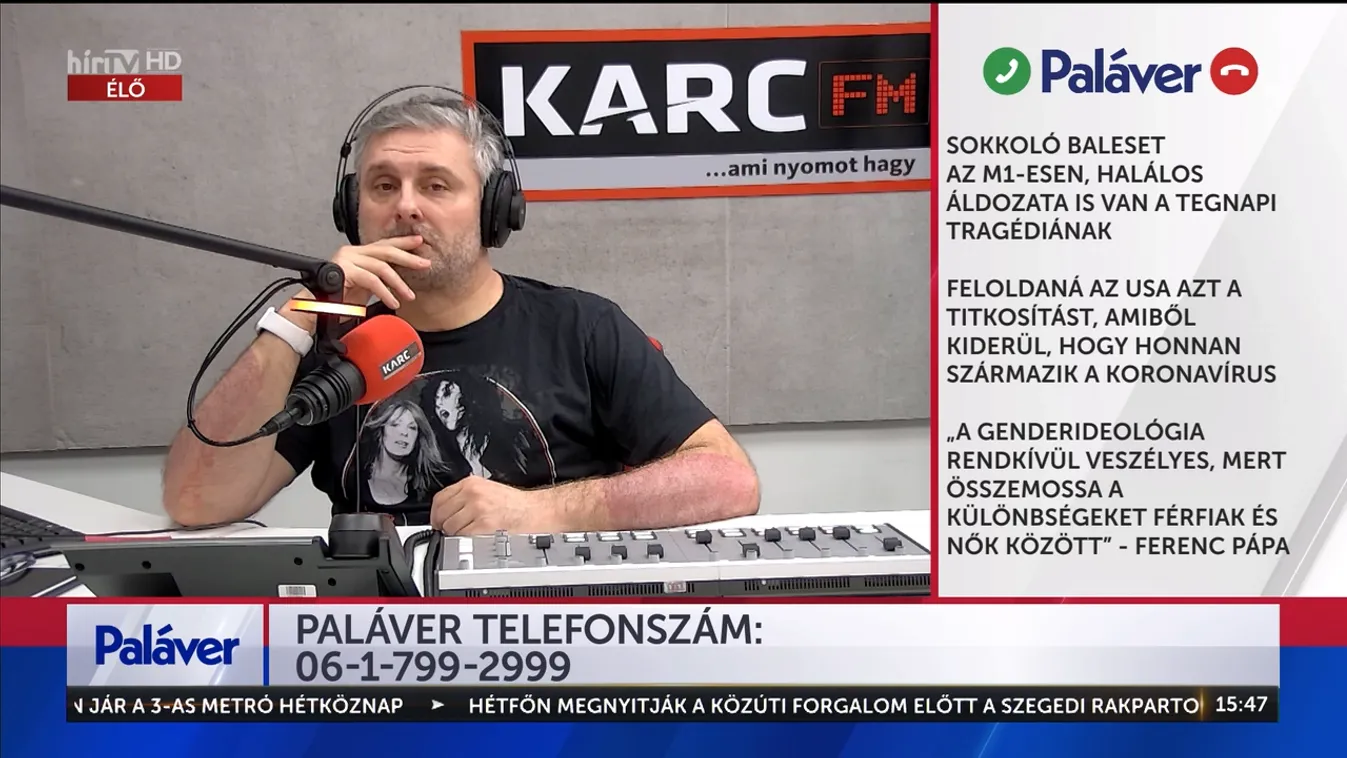 Paláver: Sokkoló baleset