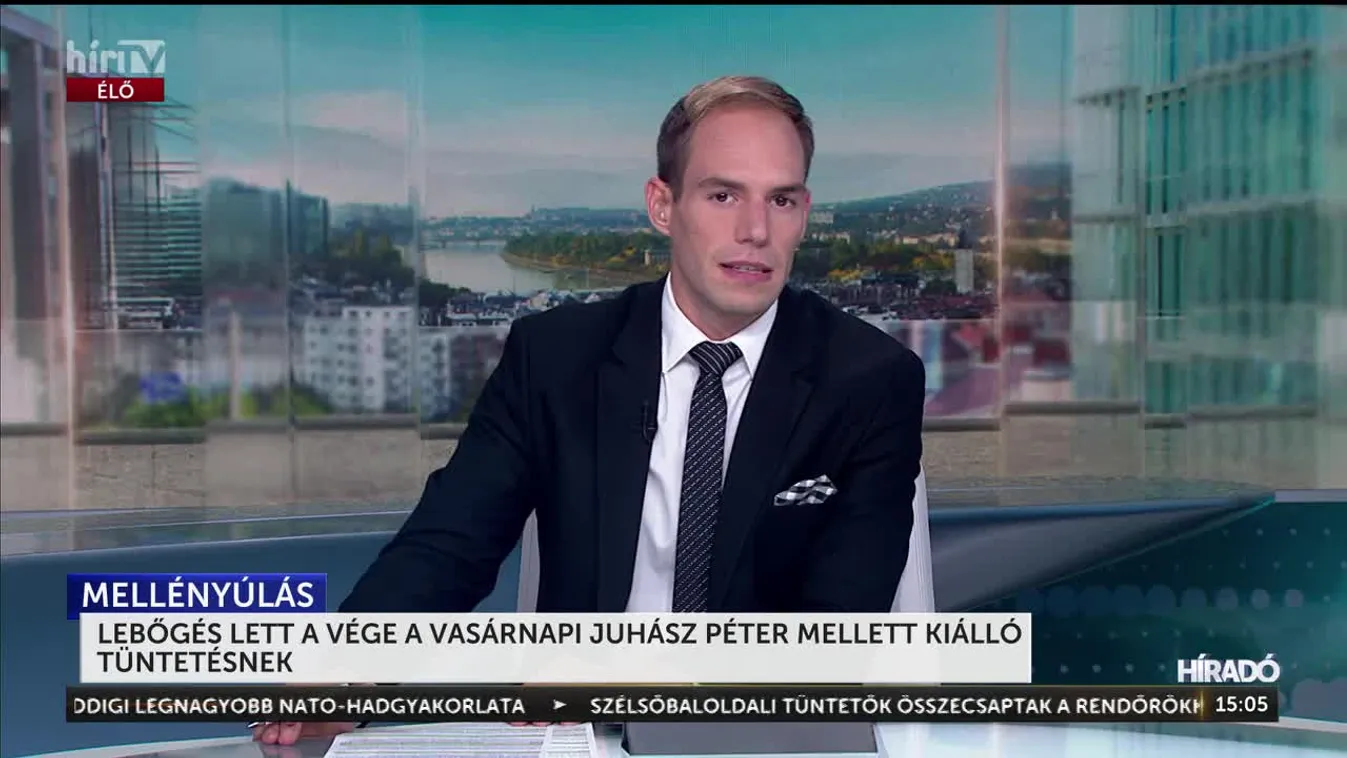 LEBŐGÉS LETT A VÉGE A VASÁRNAPI JUHÁSZ PÉTER MELLETT KIÁLLÓ TÜNTETÉSNEK