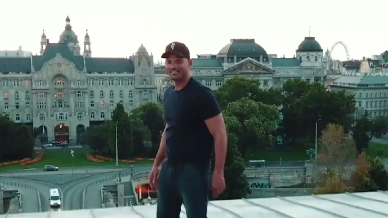 Will Smith a Lánchíd tetején lejtett egy táncot búcsúzóul
