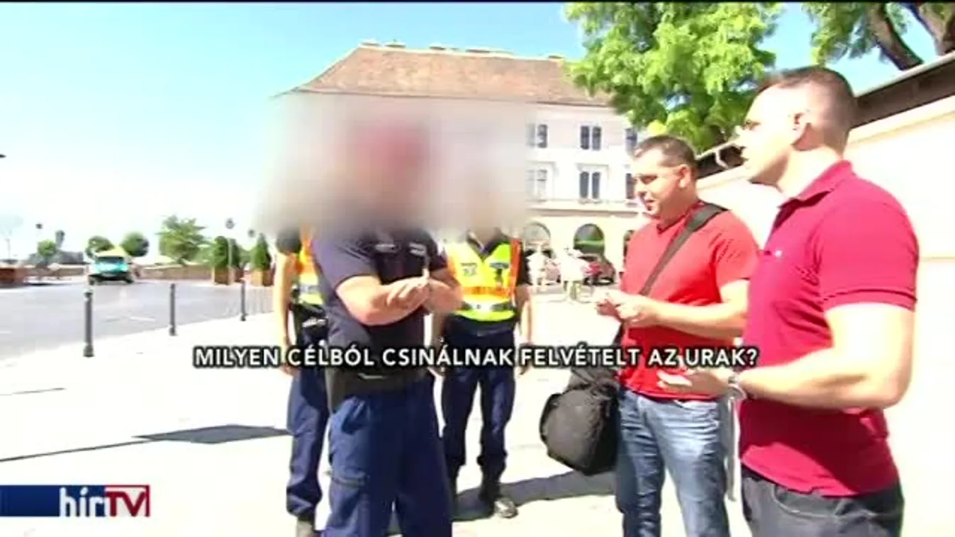 Ismét megzavarták stábunkat a Várban