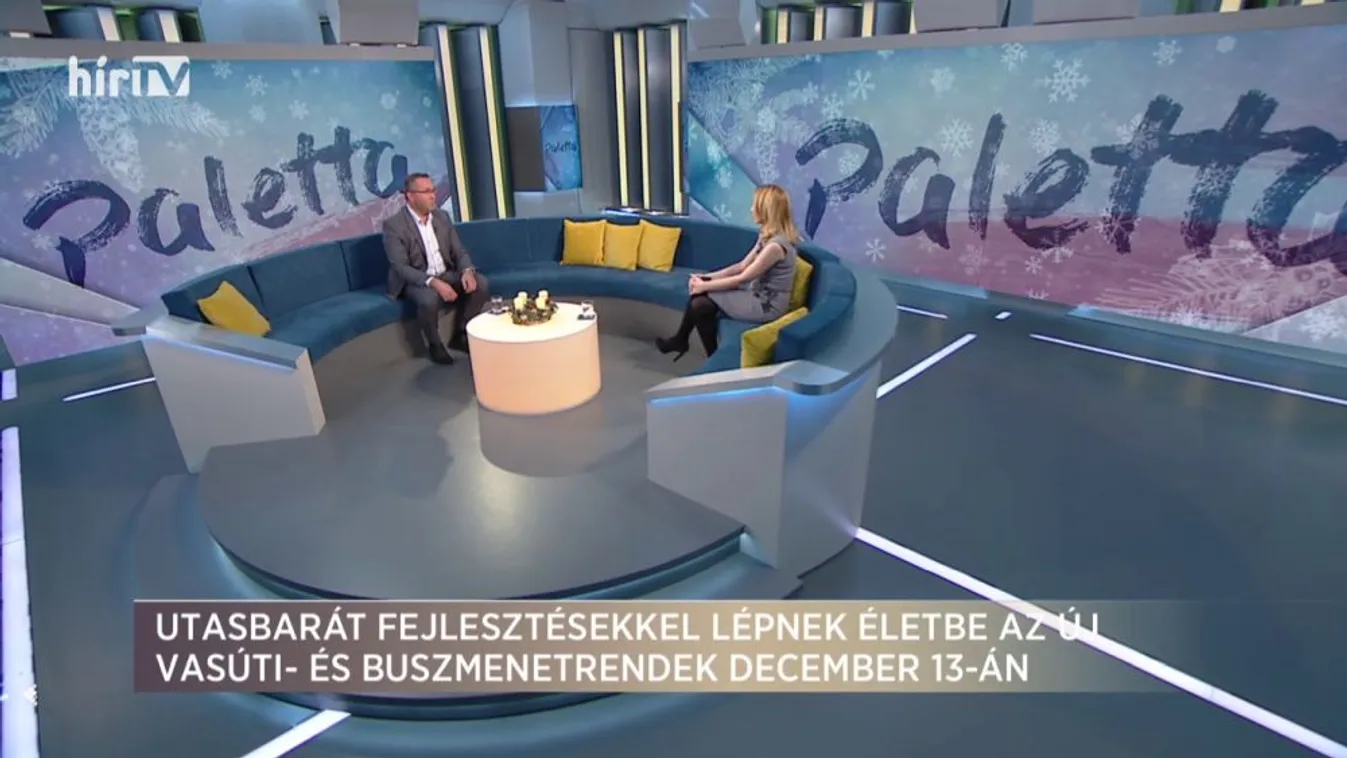 Paletta: Változnak a menetrendek, az utasok javára