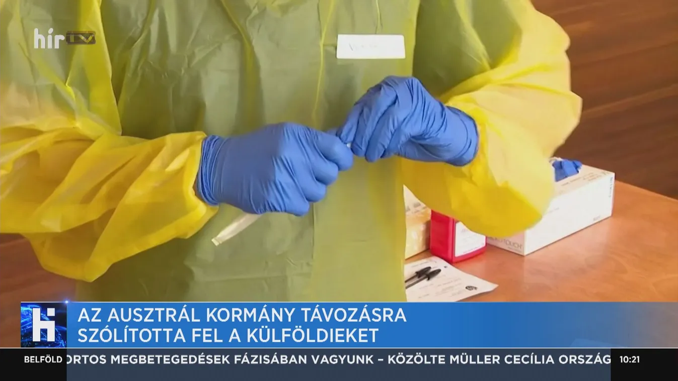 Az ausztrál kormány távozásra szólította fela külföldieket