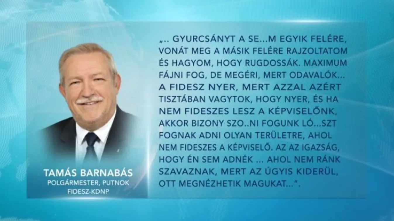 Putnok polgármestere: A s*ggemre rajzoltatnám Gyurcsányt és Vonát, oda valók