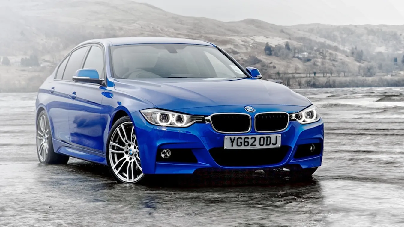 A ráncfelvarrott BMW 330d - Garázs