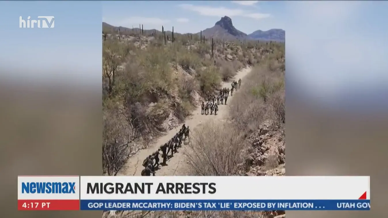 Newsmax: Humanitárius válság alakult ki az amerikai-mexikói határon