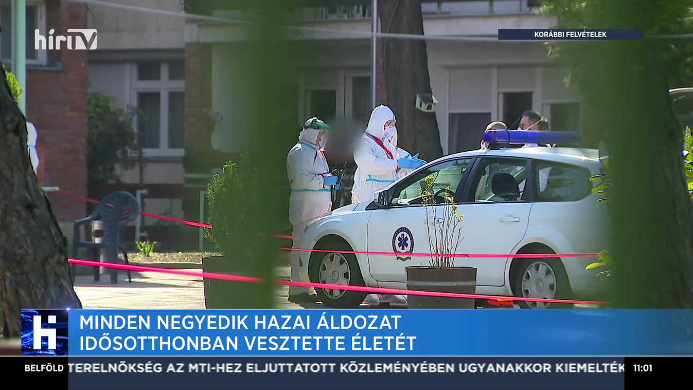 Minden negyedik hazai áldozat idősotthonban vesztette életét