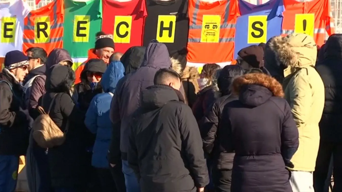 Vízkereszt előtt sztrájkoltak a spanyolországi Amazon dolgozói