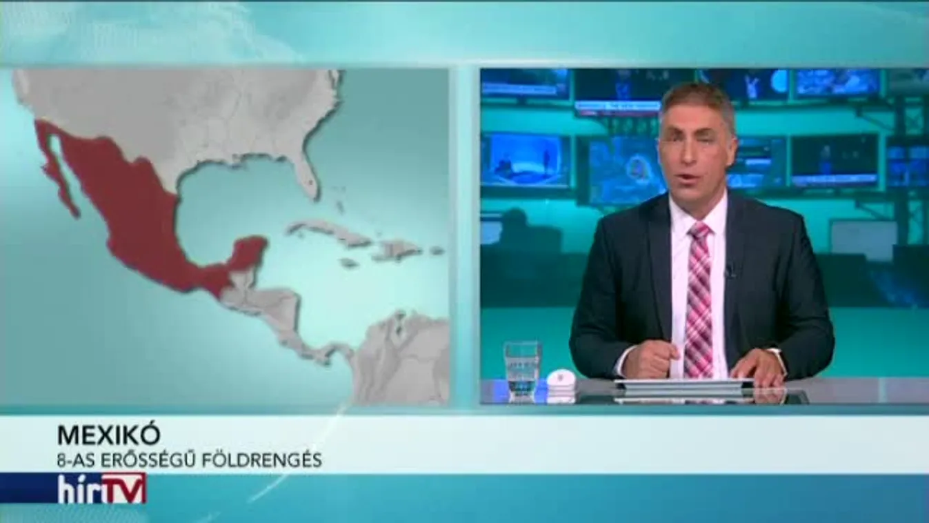 Erős földrengés Mexikó partjainál