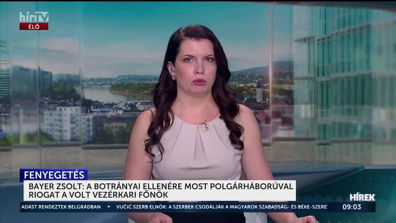 BAYER ZSOLT: A BOTRÁNYAI ELLENÉRE MOST POLGÁRHÁBORÚVAL RIOGAT A VOLT VEZÉRKARI FŐNÖK