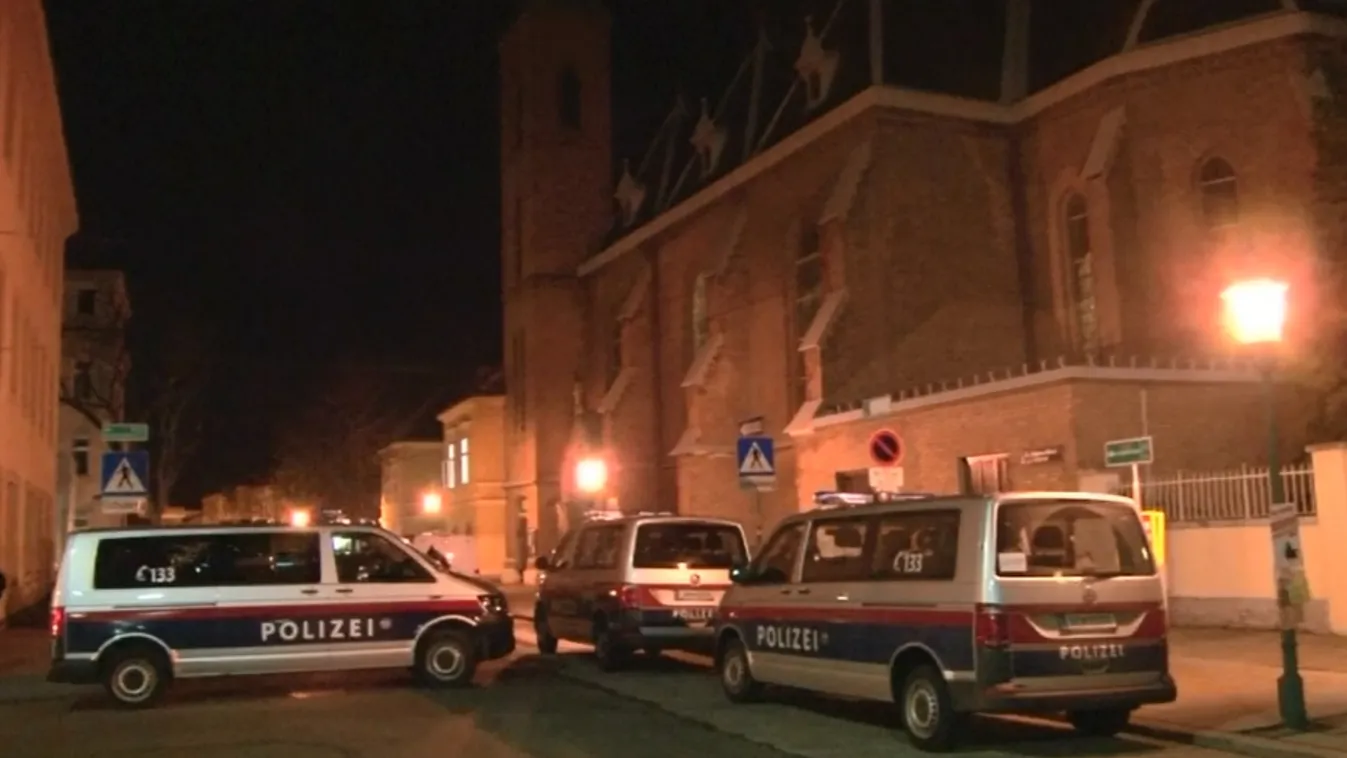 Szerzeteseket tartottak fogva fegyveresek Bécsben