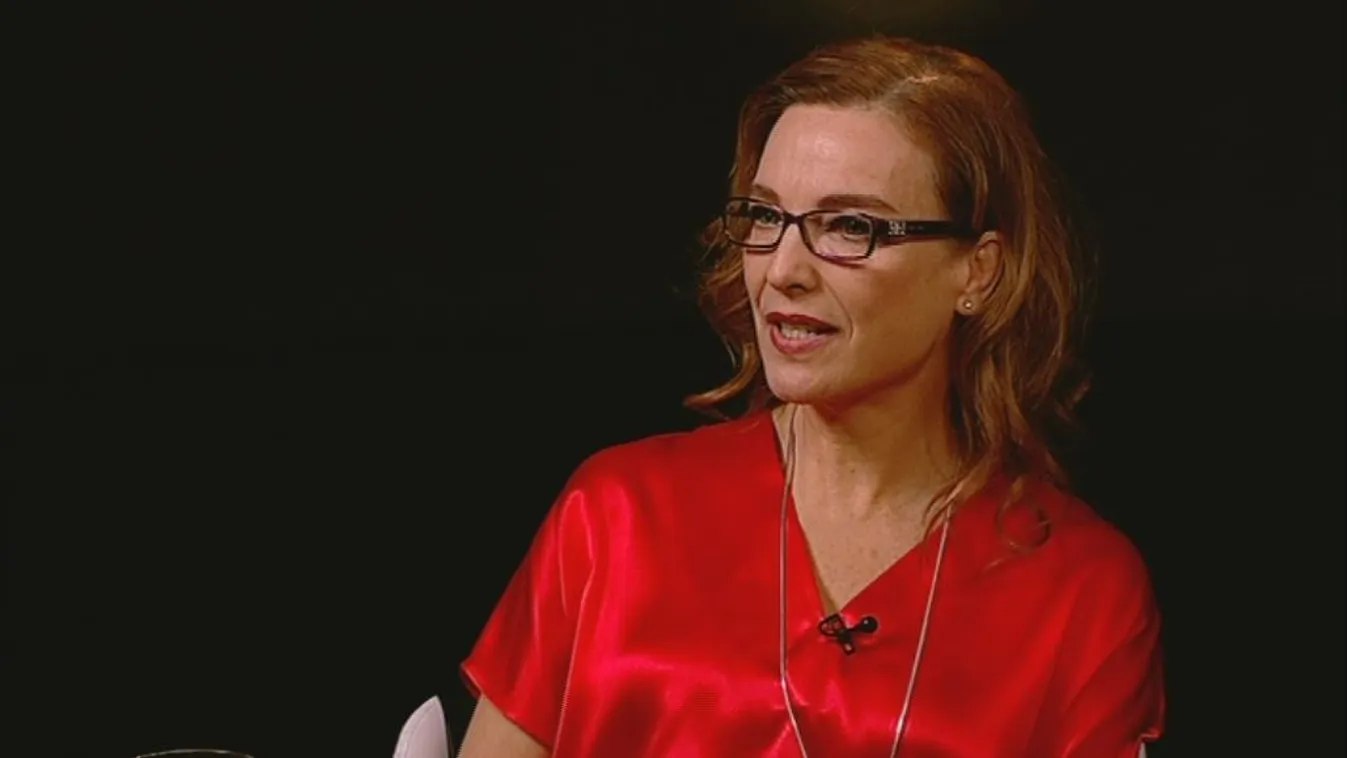 Alinda vendége Kováts Adél színész, színházigazgató