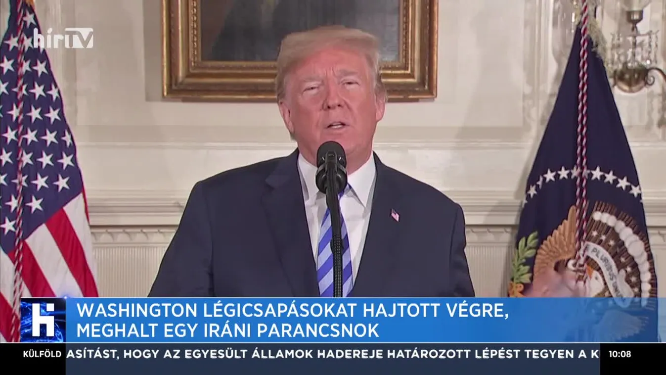 Washington légicsapásokat hajtott végre, meghalt egy iráni parancsnok