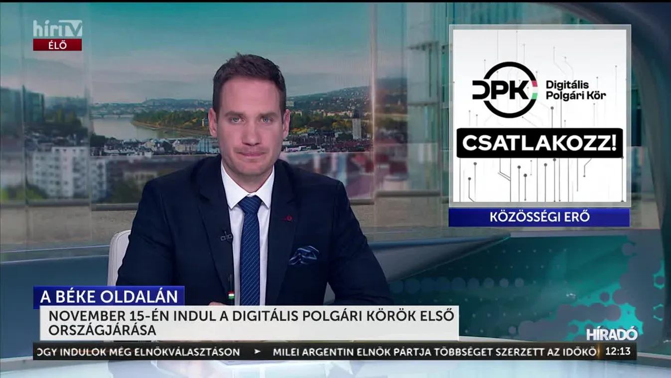 NOVEMBER 15-ÉN INDUL A DIGITÁLIS POLGÁRI KÖRÖK ELSŐ ORSZÁGJÁRÁSA