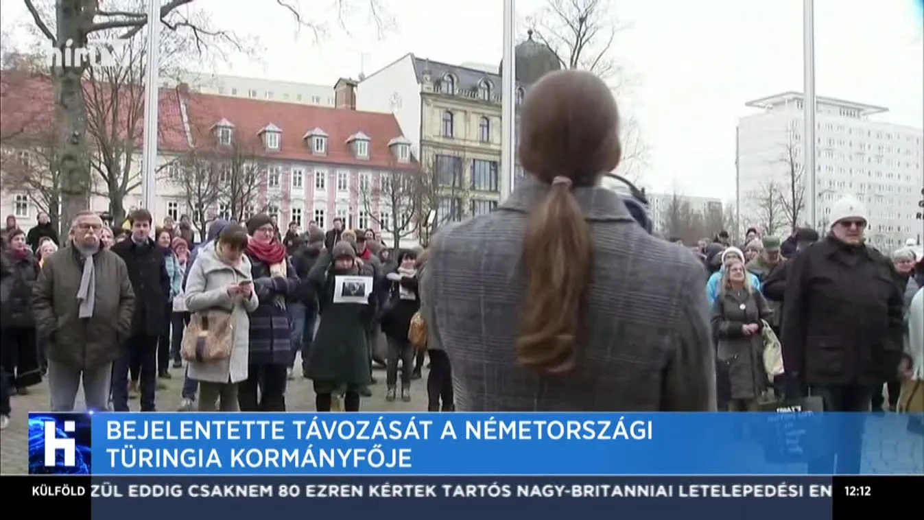 Bejelentette távozását a németországi Türingia kormányfője