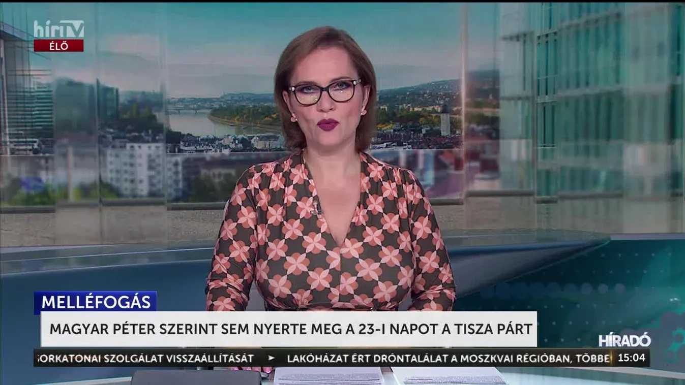 MAGYAR PÉTER SZERINT SEM NYERTE MEG A 23-I NAPOT A TISZA PÁRT