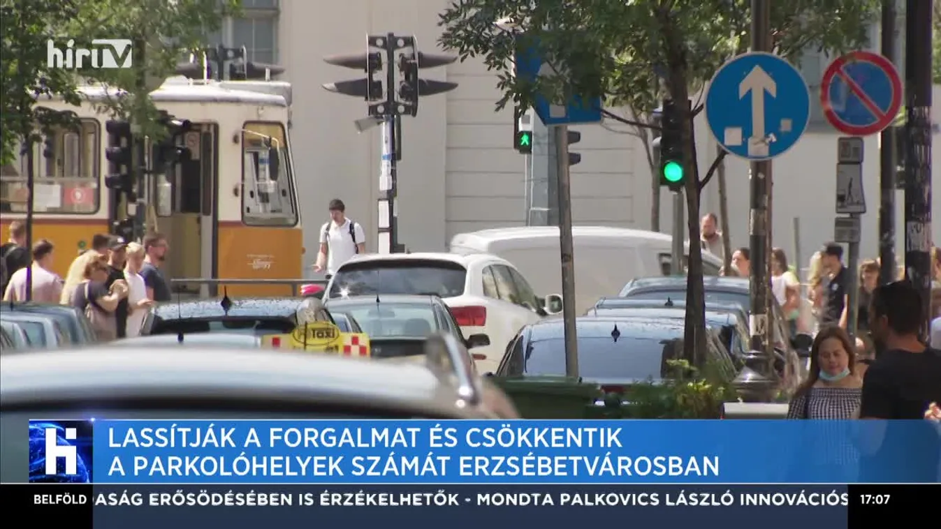 Lassítják a forgalmat és csökkentik a parkolóhelyek számát Erzsébetvárosban